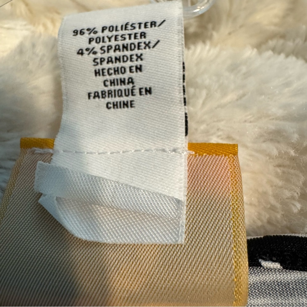 Ruby Rd. Monochrome Leaf Pattern Dress NWT - image 6